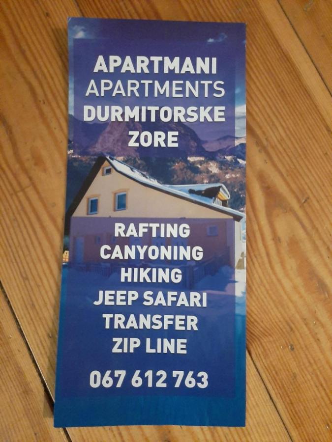 Durmitorske Zore Žabljak Esterno foto